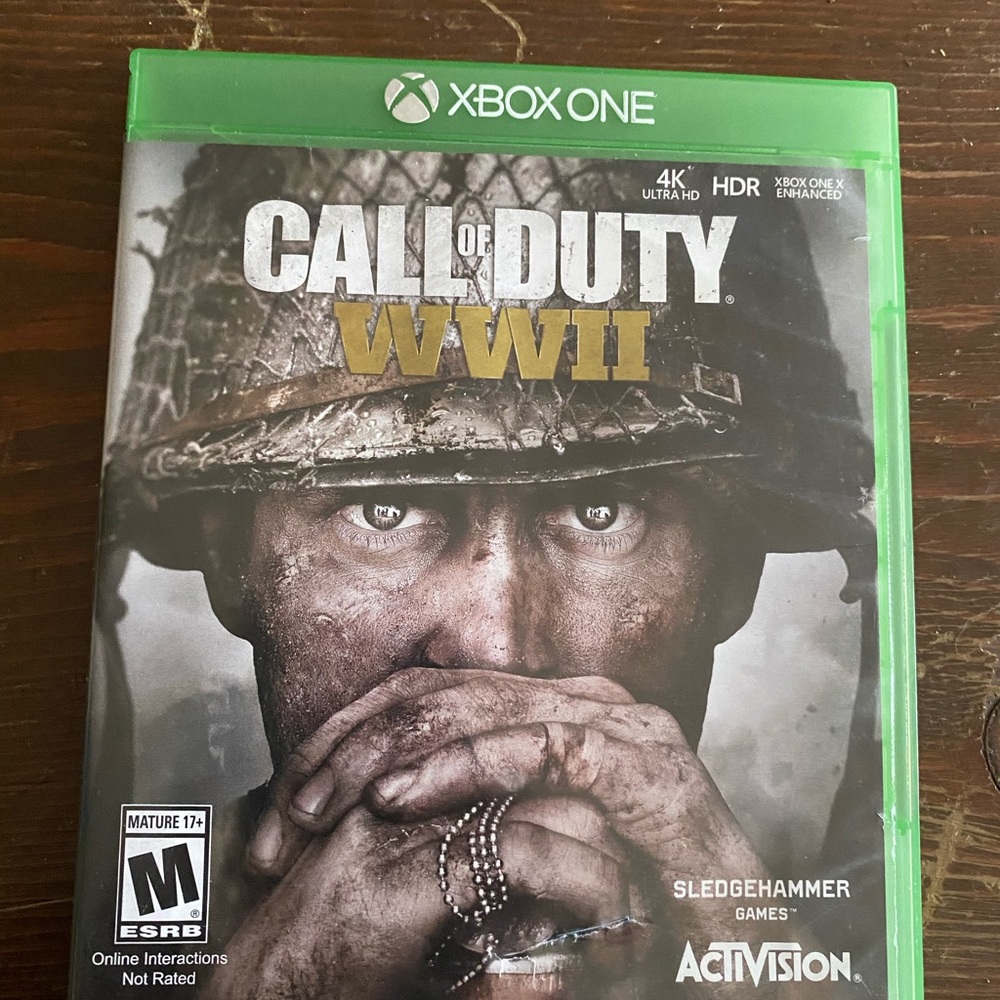 Call Of Duty WWII Xbox One video game